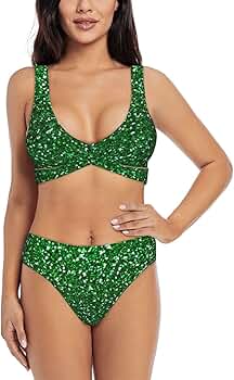 Amazon.com: YQxwJL Green Sequin Sparkle Print Women's High Amazon.com: YQxwJL Green Sequin Sparkle Print Women's High