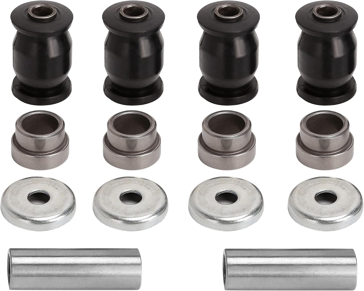 10L0L Golf Cart Front Lower Arm Bushing Kit for Yamaha G&E G22 G29,Front Control Arm Bush Collar Thrust Cover OEM #2HR-23526-00-00/90381-18001-00/90387-12016-00/JN6-F2124-10-00/401-22128-01-00