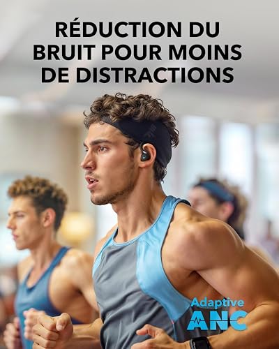 Soundcore par Anker Sport X20 Écouteurs Bluetooth sans Fil avec ANC - 4