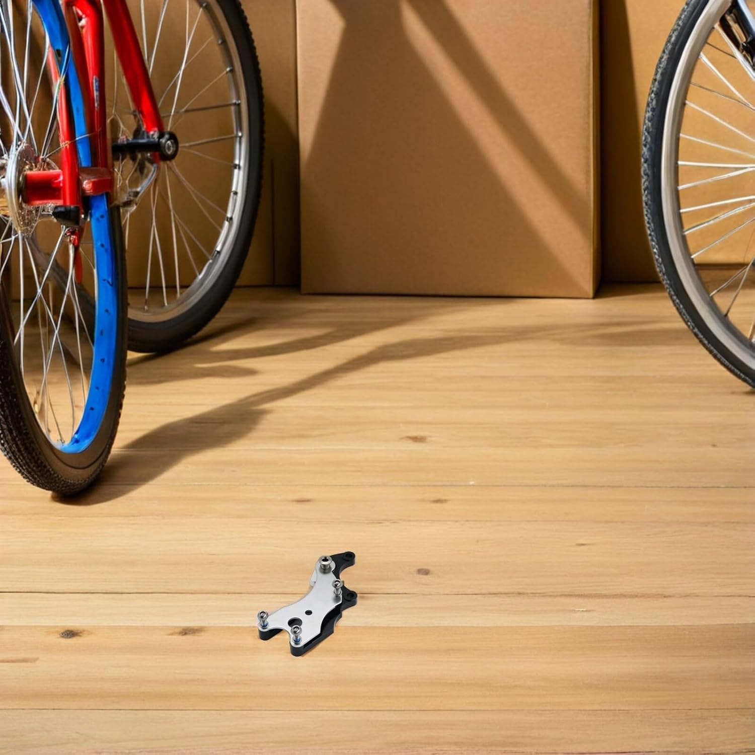 Veemoon Disc Brake Converter Adapter 2pcs Aluminum Alloy Bike Brake Mount Converter for Road Bike Cycling Accessories