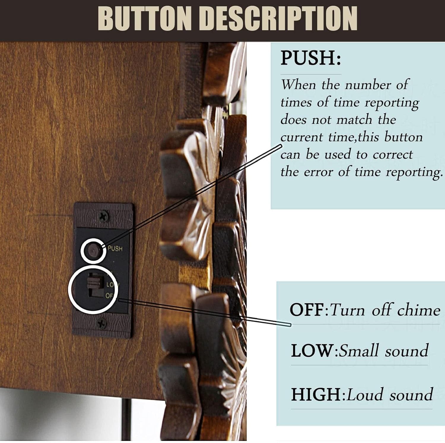 Cuckoo Clocks for Wall,Cuckoo Clocks,Wall Clock,Handcrafted Wall Clock Home Decor Cuckoo Clock Traditional Wood Clock Wall Decor Vintage Decor Home Decor Office Decor,Brown