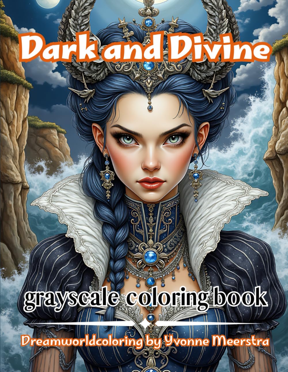 dark and divine: Gothic goddesses, celestial queens & divine darkness to color and adore