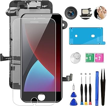 Amazon.com: for iPhone 7 Plus Screen Replacement Black,Mobkitfp