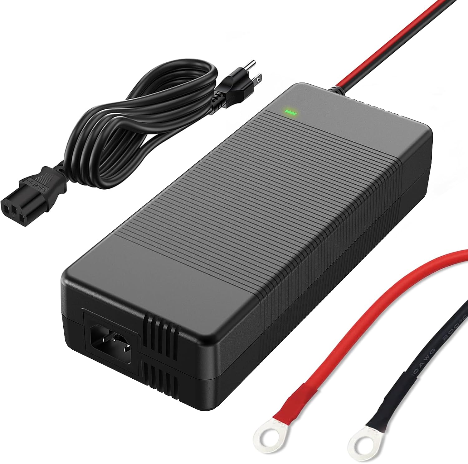 Lighter Plastic Shell Material, 14.6V 20A LiFePO4 Battery Charger