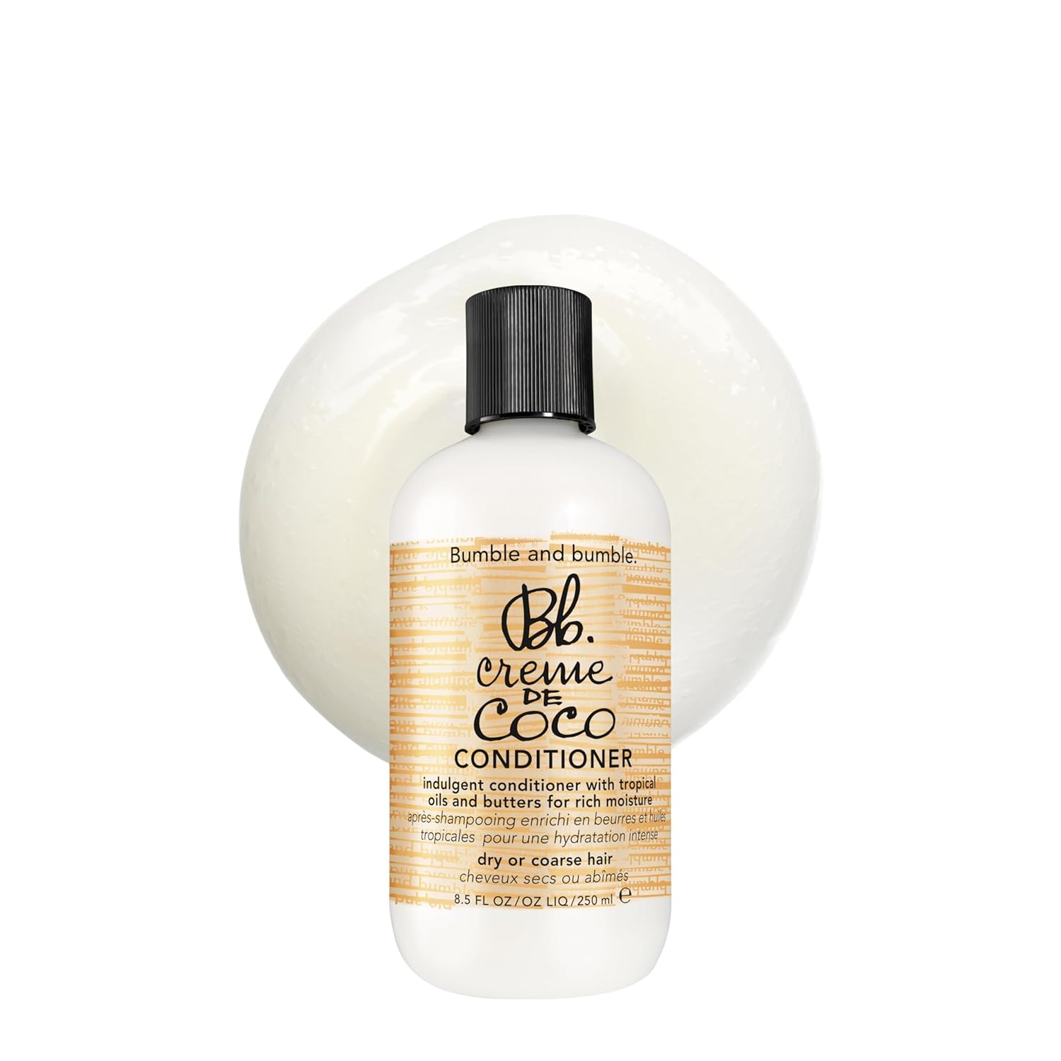 Bumble and bumble. Creme De Coco Conditioner | Provides Rich Moisture and Shine | Reduces Frizz | With Coconut Kukui Nut Murumuru Butter | For Dry Medium to Thick Curly, Wavy, Straight Hair