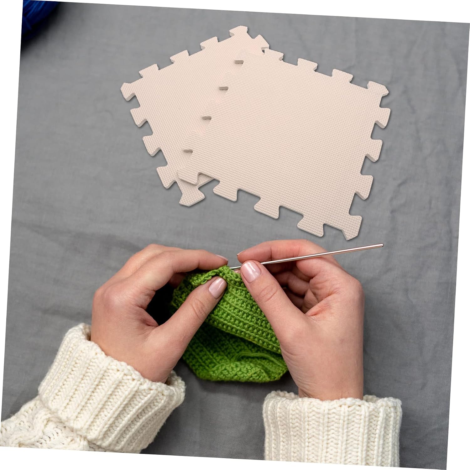 9pcs Portable Blocking Board for Knitting Crochet DIY Felting
