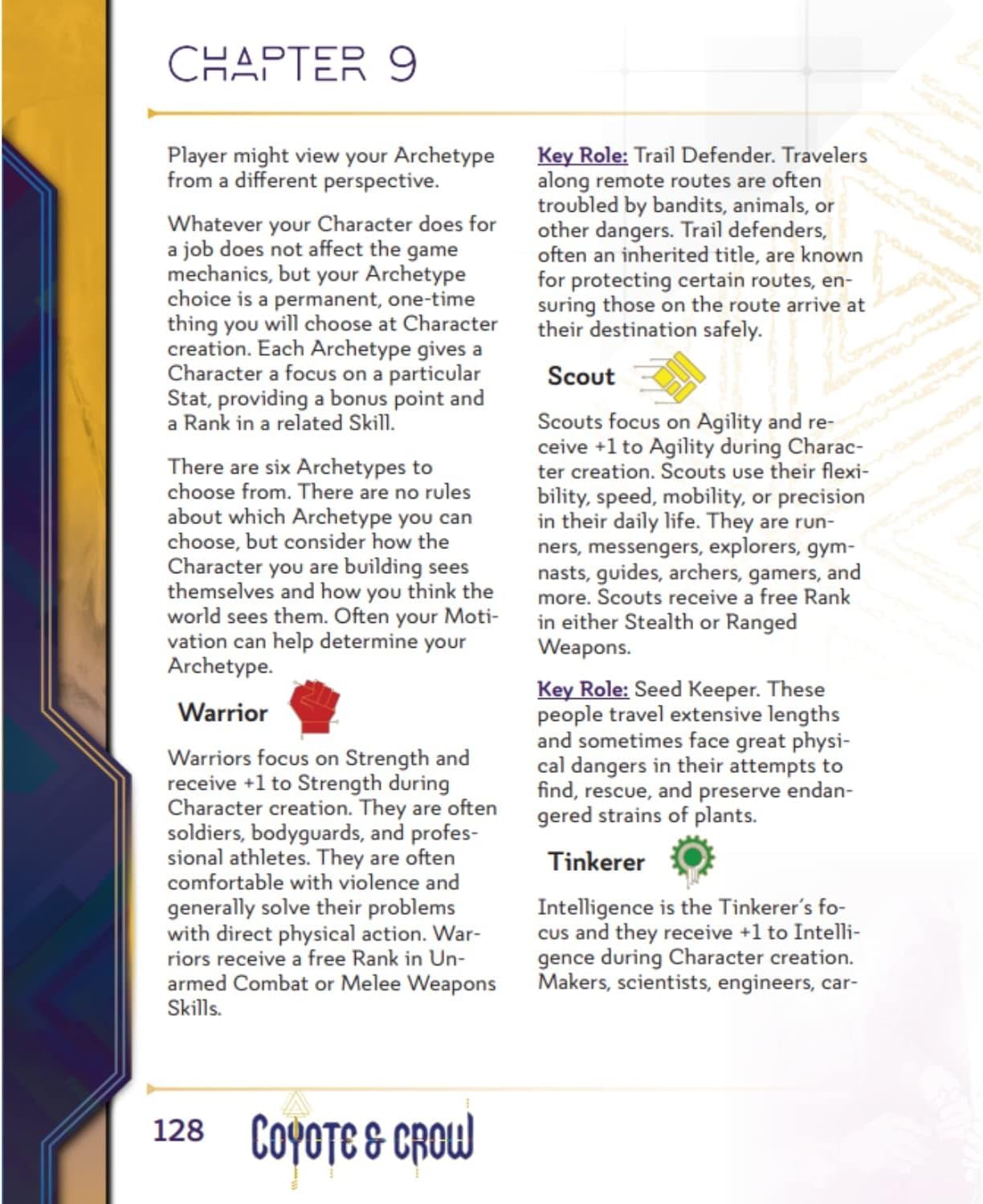 Coyote & Crow the Role Playing Game