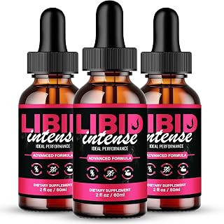 Libid Intense Drops, Official LibidIntense Supplement Droppers - Maximum Strength, All Natural Keto Liquid Formula for Men Sustain Active Lifestyle & Fitness Goals, Libid Intense Reviews (3 Pack)