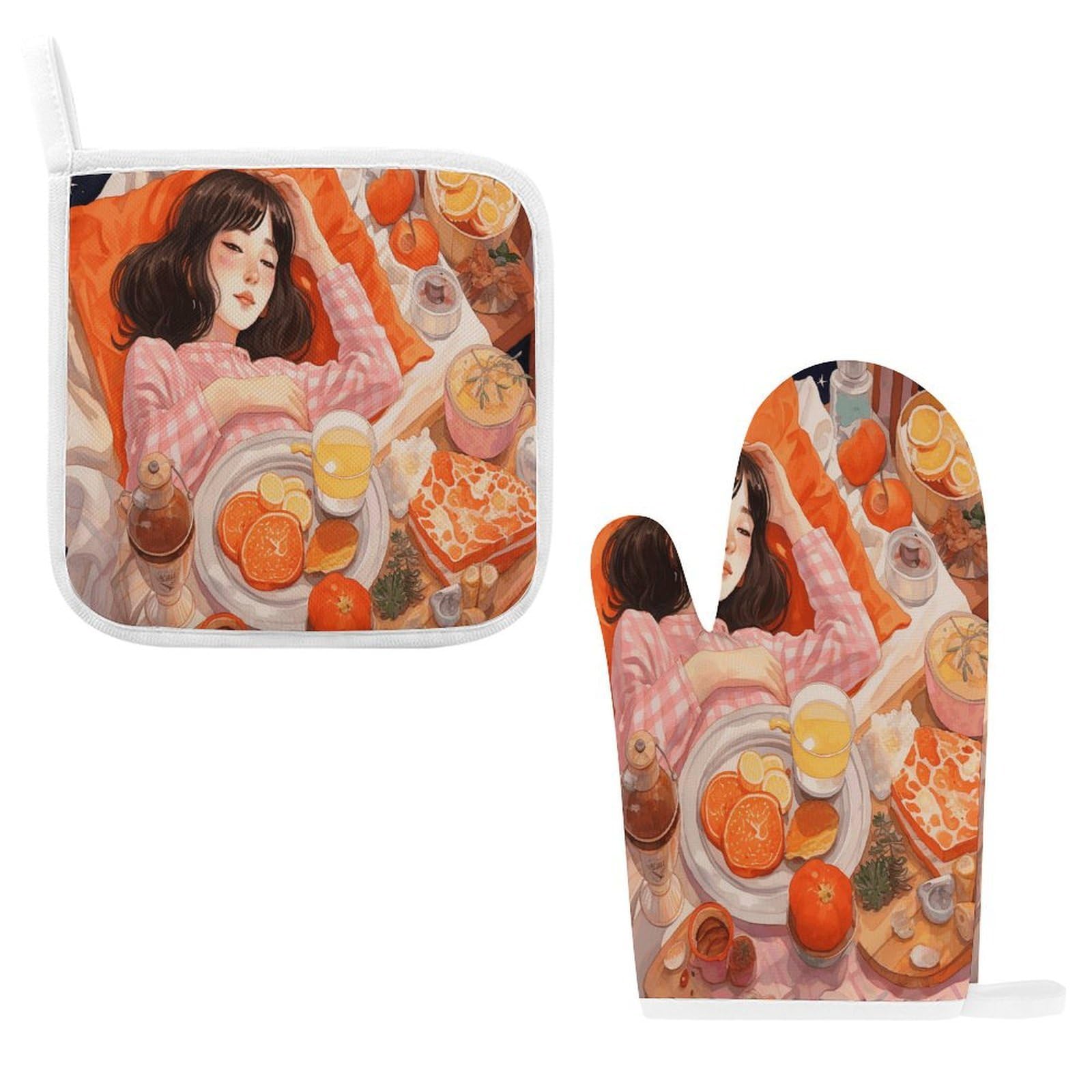 Fodpand Style Eating In A Dream Oven Mitts And Pot Holders Sets