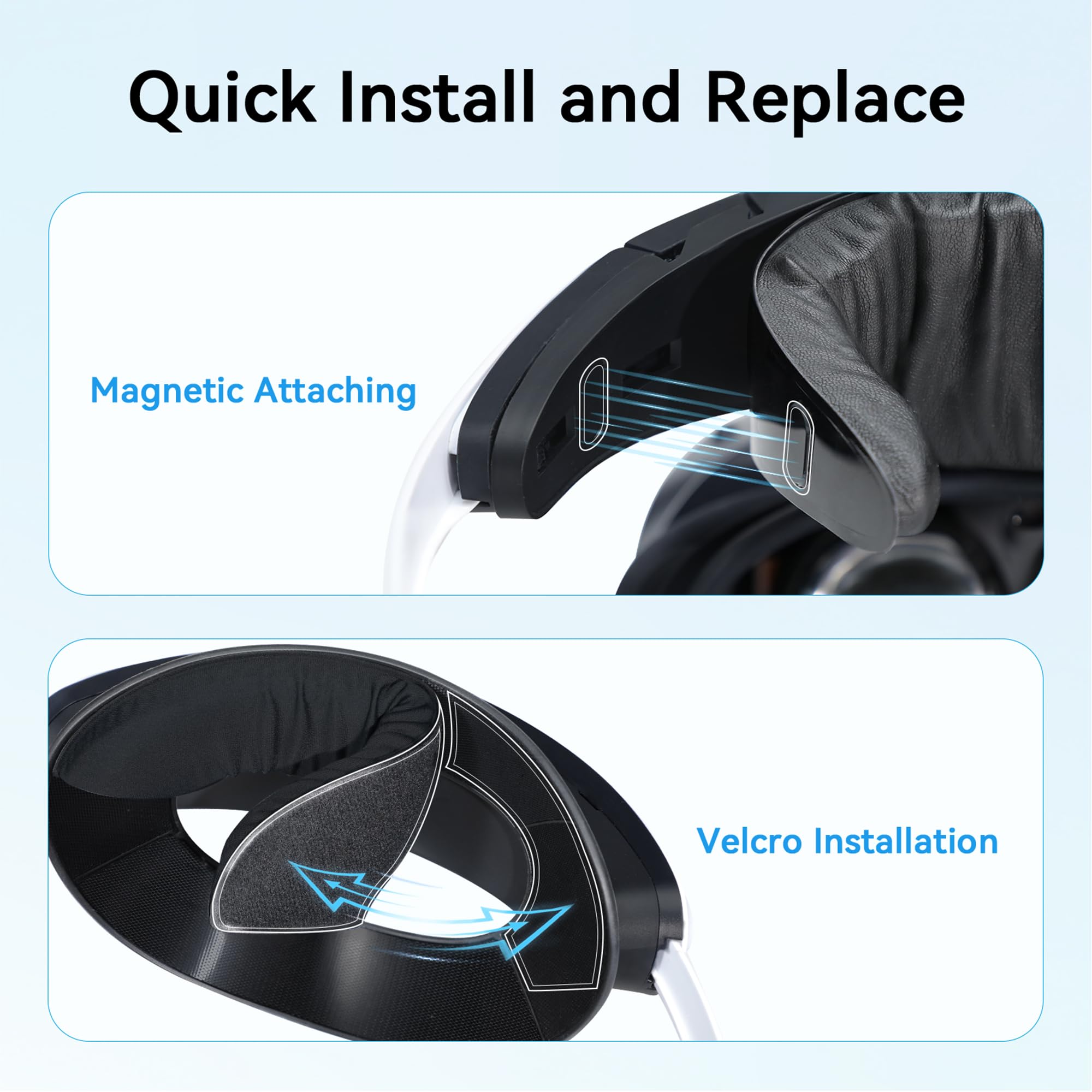 AMVR CM1 Kit Comodo per PS VR 2, Bilanciamento del Peso, Traspirante
