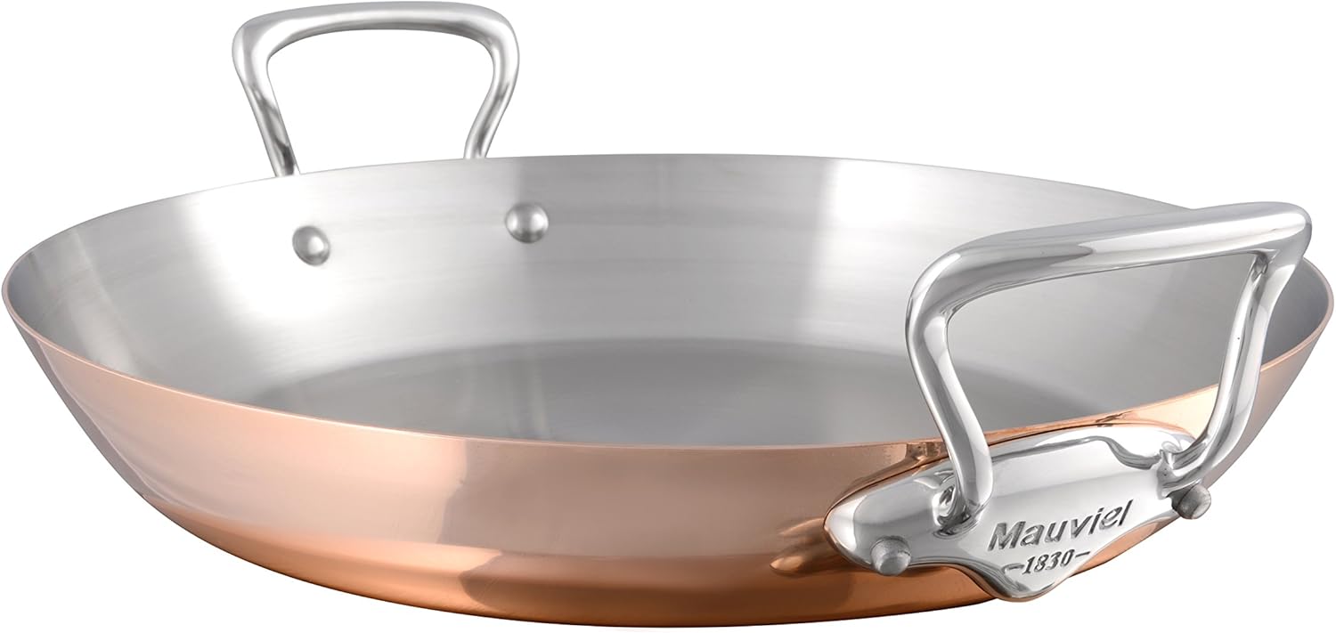 Mauviel M'Heritage 150 S 1.5mm Polished Copper & Stainless