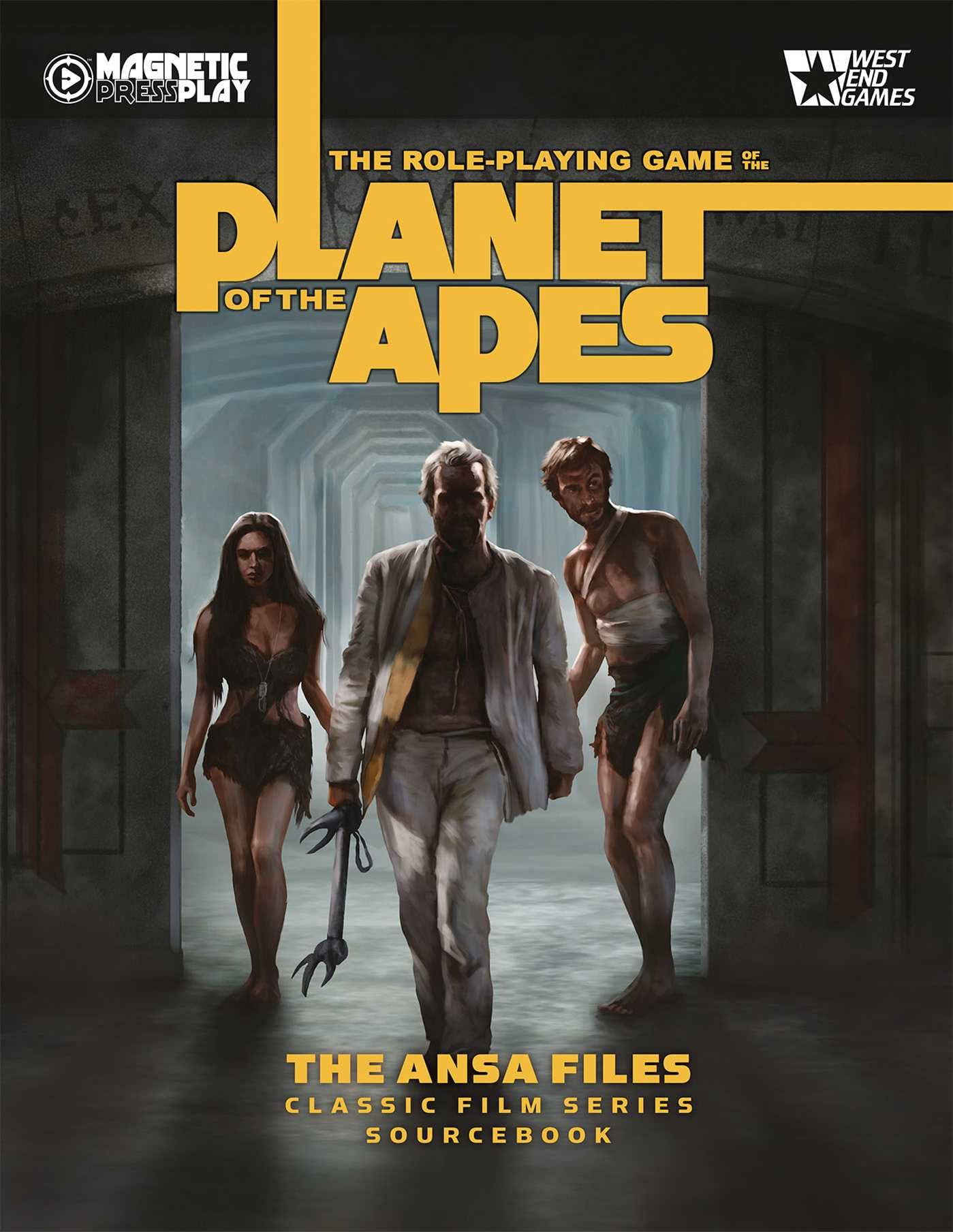 Planet of the Apes RPG ANSA Sourcebook livre de jeu de rôle en anglais pour passionnés