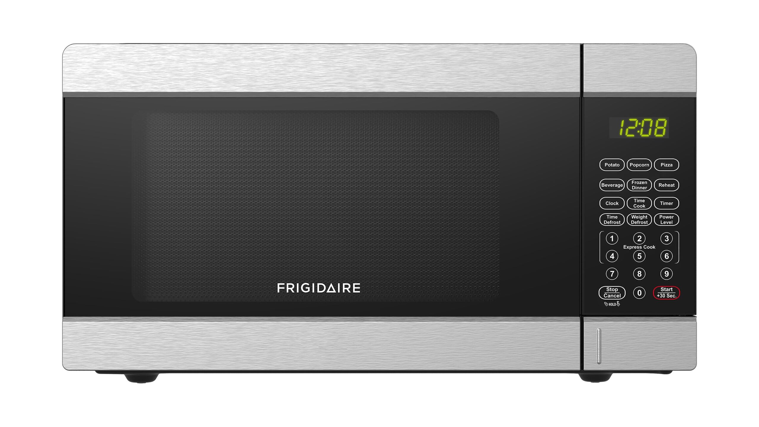 Frigidaire EMW112OAMZ Stainless Steel Microwave Oven, Multi Function, Programmable, 1.1 Cu Ft 1000-Watt, residential kitchen, Stainless