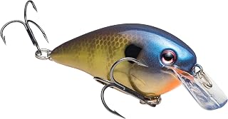 Strike King KVD 1.5 Hard Knock Fishing Lure, 3/8 oz, 3D Lifelike Eyes