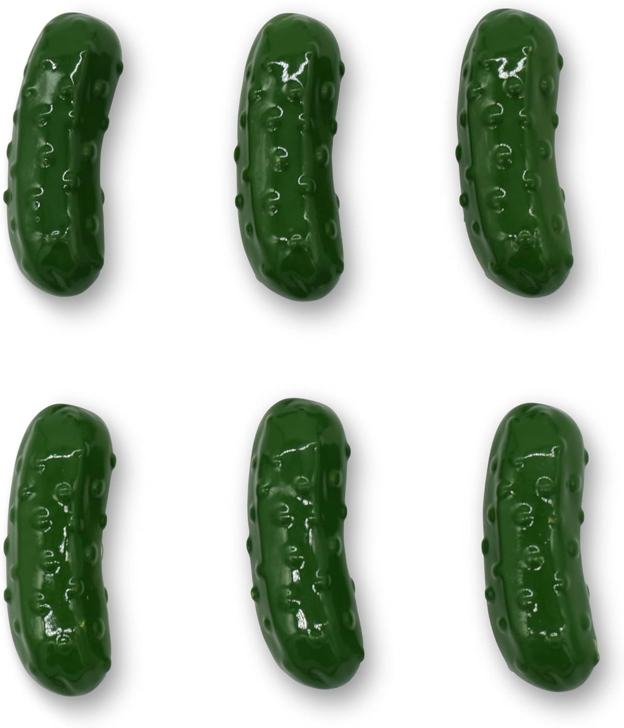 Pickle Refrigerator Magnets Funny Dill Pickle Fridge Magnet Set Novelty Food Kitchen Decor Gift (Set of 6)