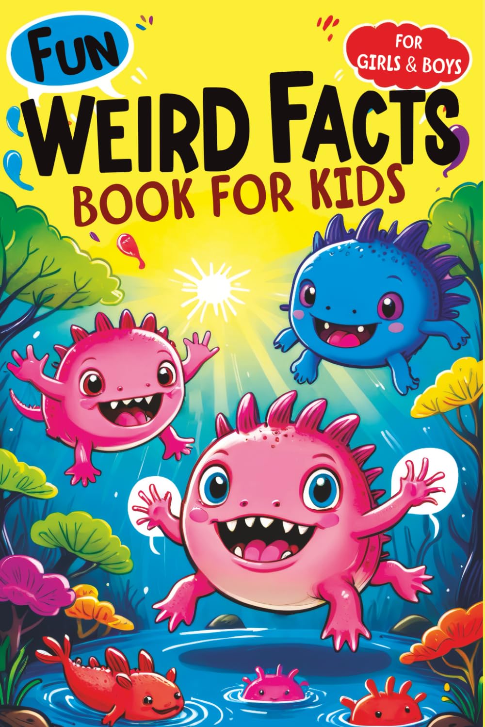 Weird Facts Book for Kids: Fun Interesting and Curious Trivia about History, Science and Animals will Blow the Minds of Awesome, Smart Girls and Boys aged 8-12