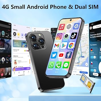 Mini Phone,Mini Smartphone 4G Unlocked,3.88