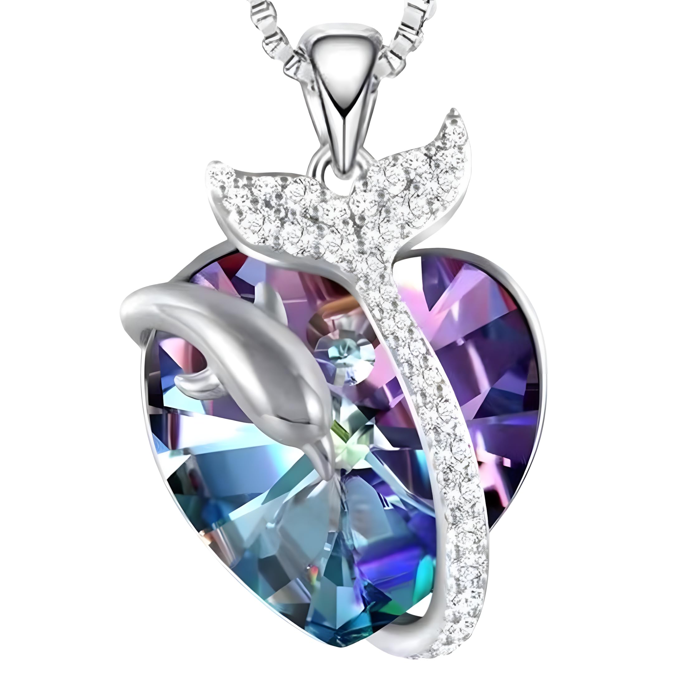 Collier zircon queue de sirène idéal pour vos tenues d'été et soirées - 8