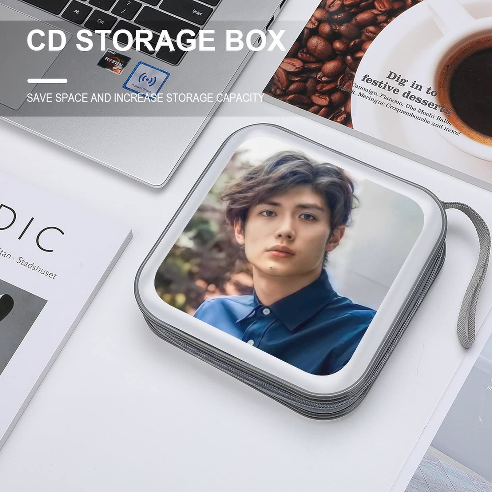 Amazon.co.jp: 三浦春馬 CDケース DVDは40枚収納できます 大容量