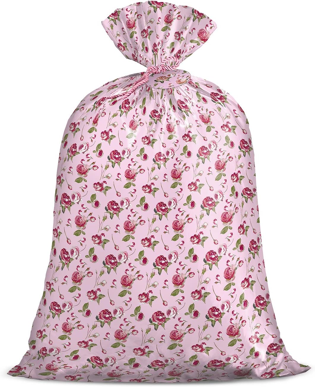 Jumbo Bike Gift Bags - 2 Pack Extra Large 80x60 Inch Pink Floral Present Bags For Big Gifts
