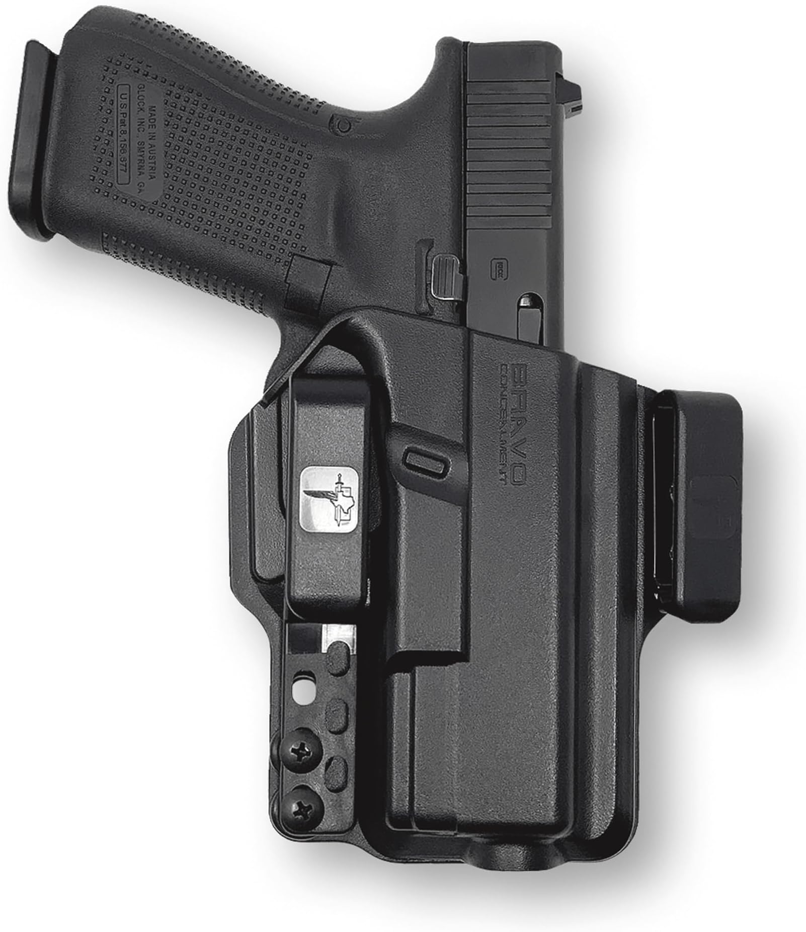 Holster for Glock™ 19 23 32 19X 45 19MOS 19M 19 Gen 6 - IWB Holster for Concealed Carry / Custom fit to Your Gun - Inside the Waistband - Comfort and Concealment - EDC - Pistol Holster - Gun Holster