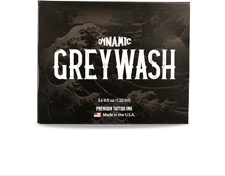 Dynamic Color Greywash Set, 4 Shades + Mixer, Made in USA Since 1990, 4 oz