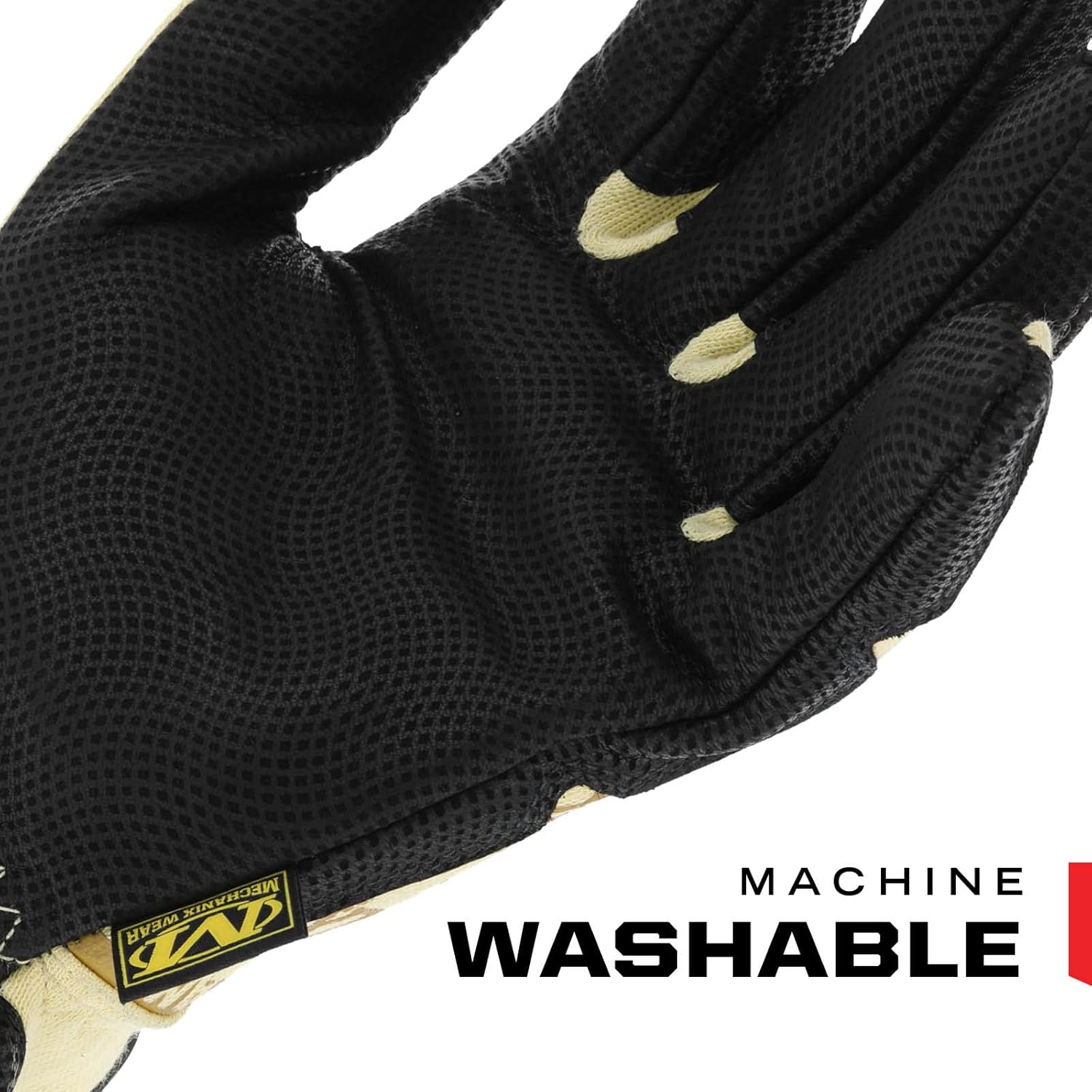Mechanix Wear Leather Heat Resistant Gloves - Flame Resistant Gloves for Heat Protection - Kovenex Fabric - Kevlar - Machine Washable - Black - XX-Large