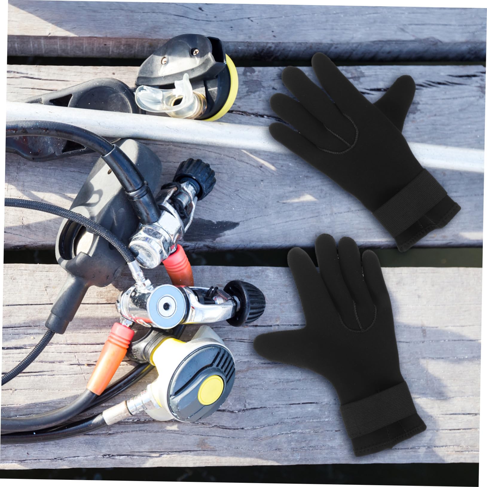 Guantes de Buceo de Neopreno Antideslizantes Resistentes y Arañazos para Hombre Mujer Guantes Térmicos para Surf Snorkel Kayak y Deportes Acuáticos