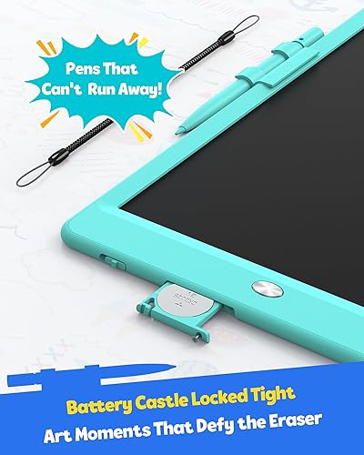 Miniatura 6 de TEKFUN Juguetes para Niños Tableta de Escritura LCD de 10 Pulgadas, Tablero de Garabatos para Colorear sin Desorden, Almohadilla de Dibujo