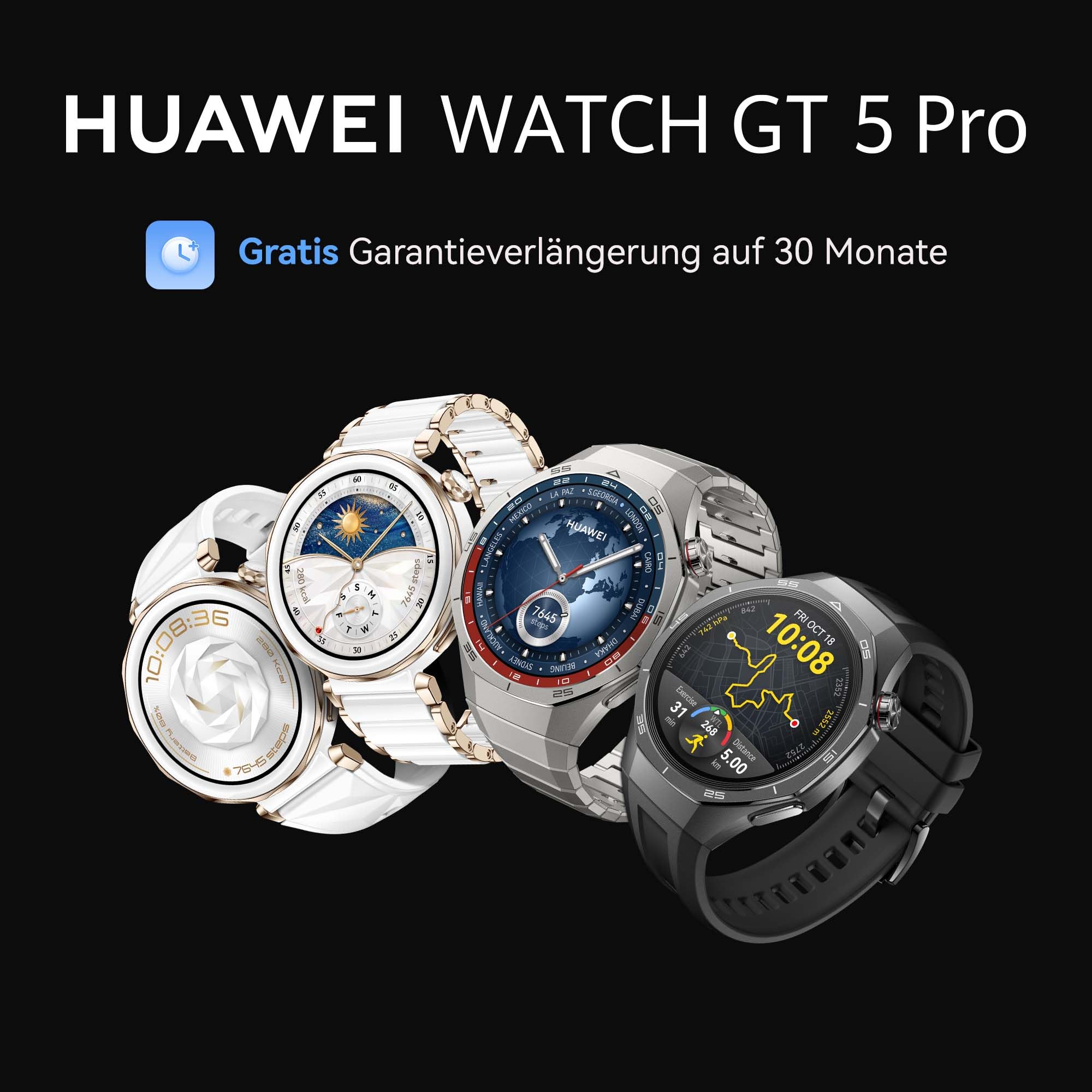 HUAWEI Watch GT 5 Pro Smart Watch Health Watch with ECG 46mm