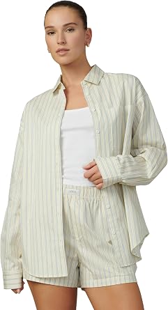 JOES JEANS Womens The Boyfriend Button Down Shirt
