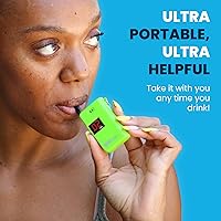 Vista 3 de Alcoholímetro portátil, llavero, BACtrack, prueba de alcohol en el aliento, BT-KC10-GN, Verde, 1