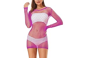 Alluring Pink Fishnet Dress: Unleash Your Sensuality