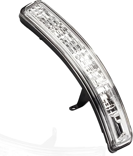 Miniatura 8 de Dasbecan Luz de luz intermitente para espejo derecho compatible con Ford Explorer 2011-2019 Passenager luces indicadoras LED laterales reemplazan #