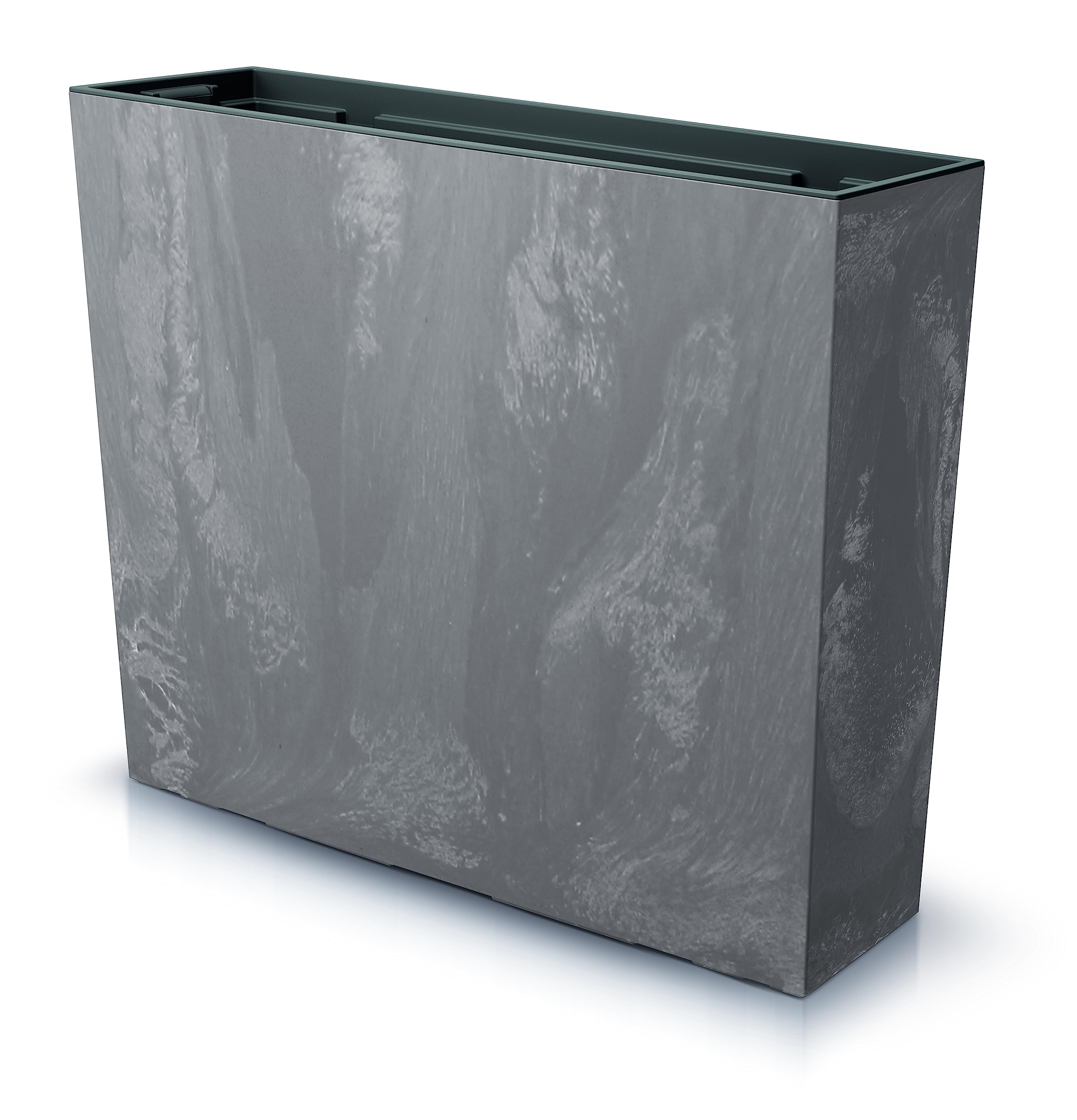 URBNLIVING XXL Concrete Effect Rectangle Planter Space Partition Indoor or Outdoor Pot (Marengo Grey)