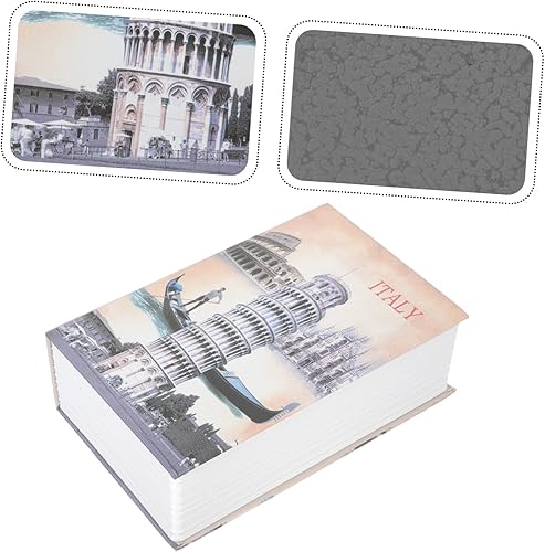 Miniatura 6 de MAGICLULU Caja de seguridad pequeña para libros, almacenamiento de libros chinos, organizador de joyas, tarro de cambio oculto, cajas Fuertes para