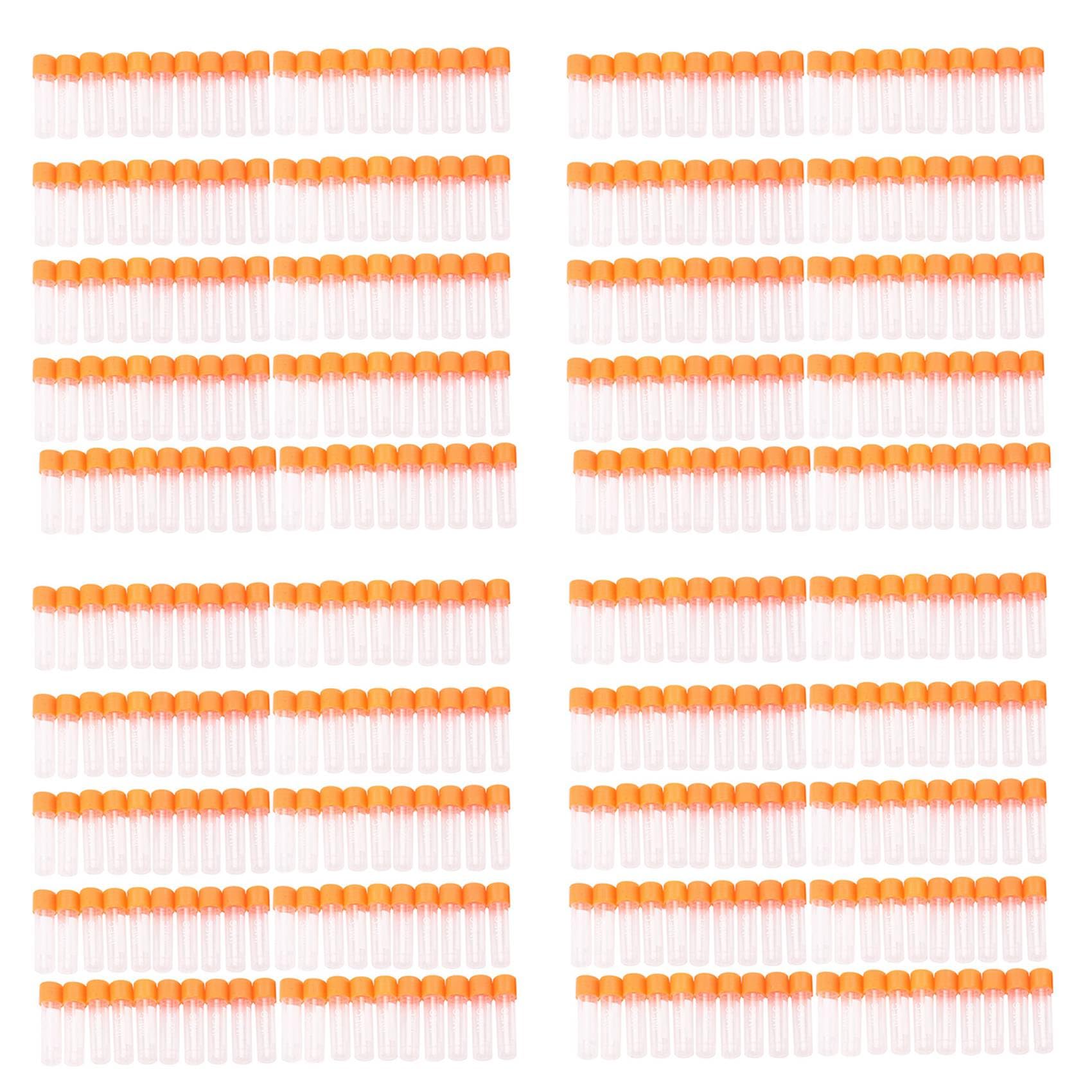 Hndhbfgrt 400 Pieces of 1.8 Ml Graduated Centrifuge Tube, Laboratory Cryotube, Cap Centrifuge Tube for Analysis