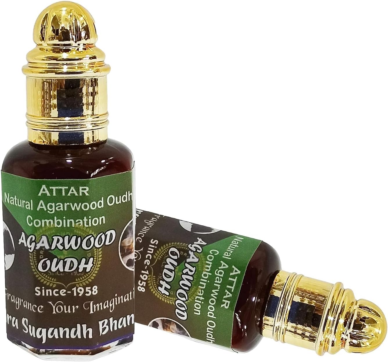 INDRA SUGANDH BHANDAR Attar Agarwood Oudh Perfume for Men (12 ml)