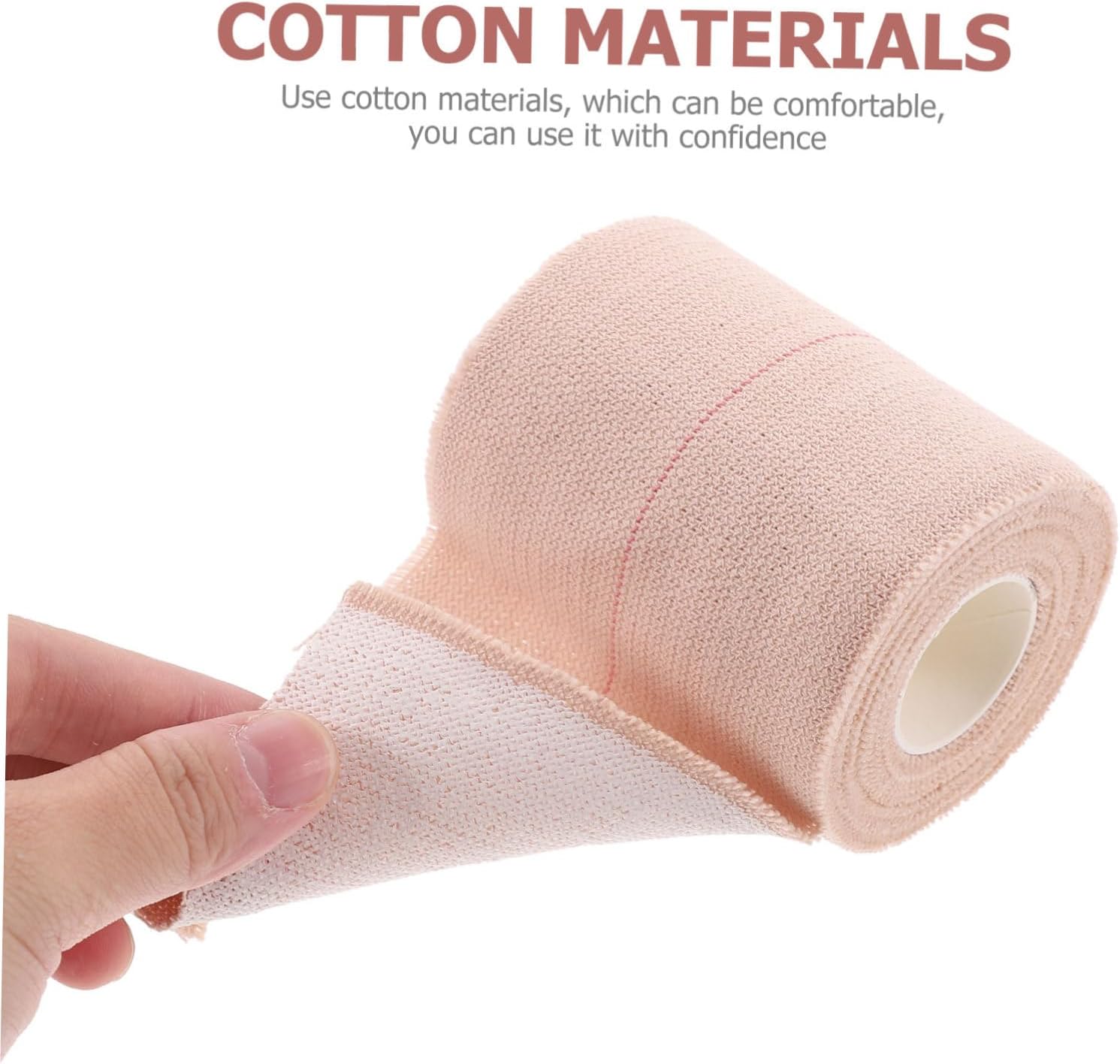 10rolls Elastic Wrist Bandages for Sports Breathable Gauze Tape Self Adhesive First Aid Wrap