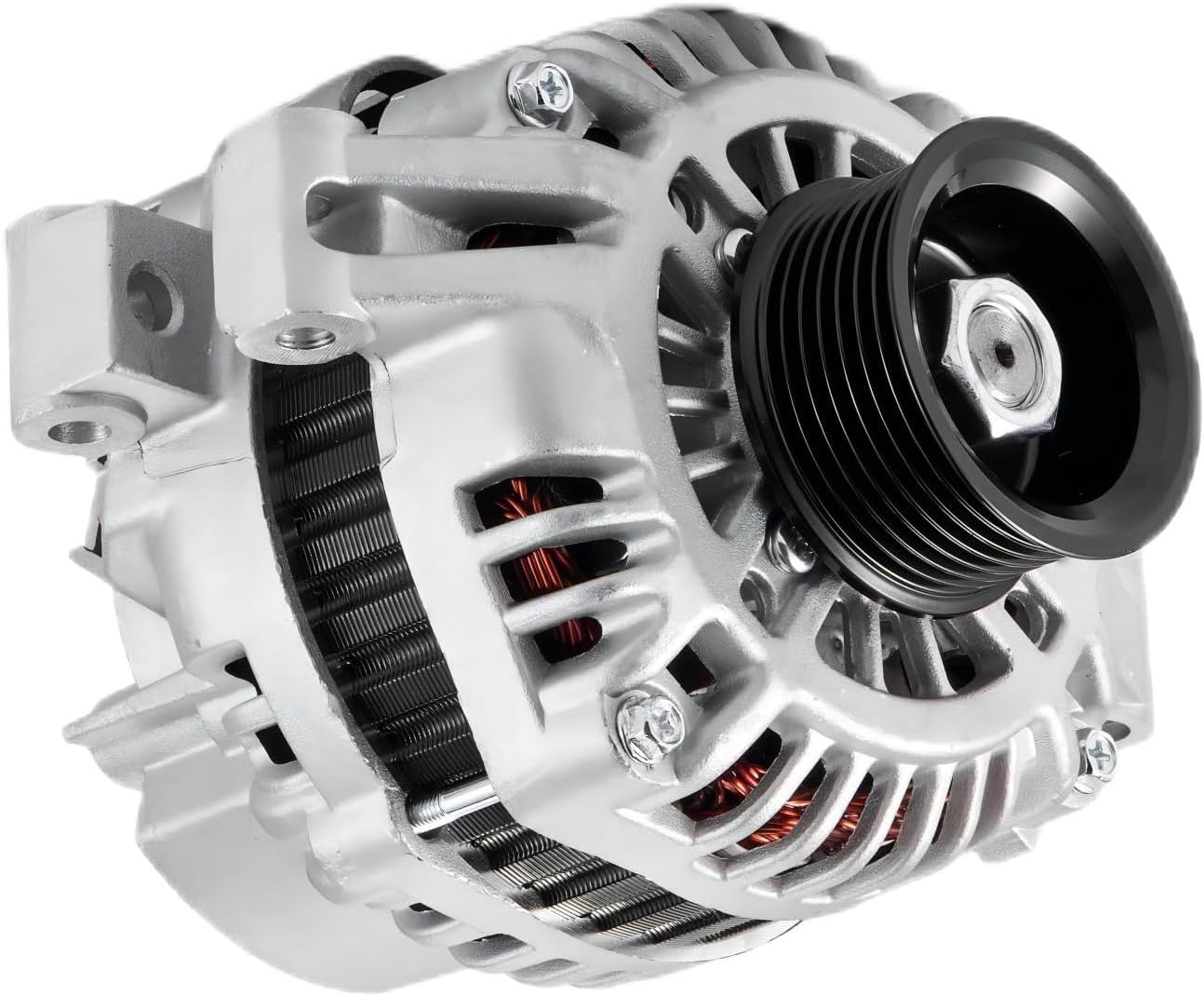 New Alternator Compatible with 2002-2006 HONDA CR-V 2.4L RSX 2.0L 90AMP 113712 31100-PNC-004 102211-2680 AMT0172 13966