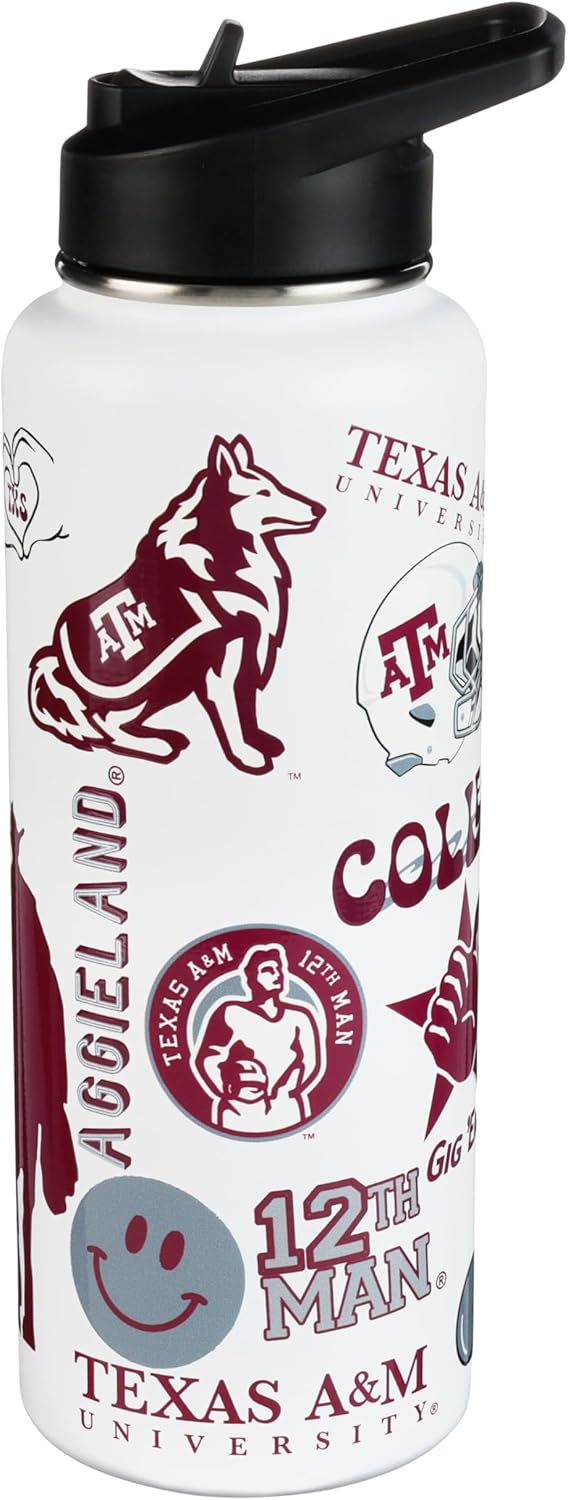 The Memory Company | Licensed NCAA 34oz Team Spirit Water Bottle - Image 3