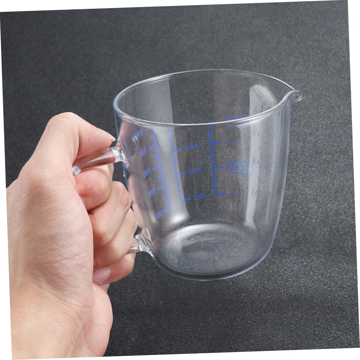 OUNONA 3 Uds Taza Medidora De Vidrio Recipiente Para Crema De Jarra De Cocina Jarra De Jarra De Jarra Pequeña Taza Medidora Taza Medidora De Vidrio Jarra De Vidrio Taza