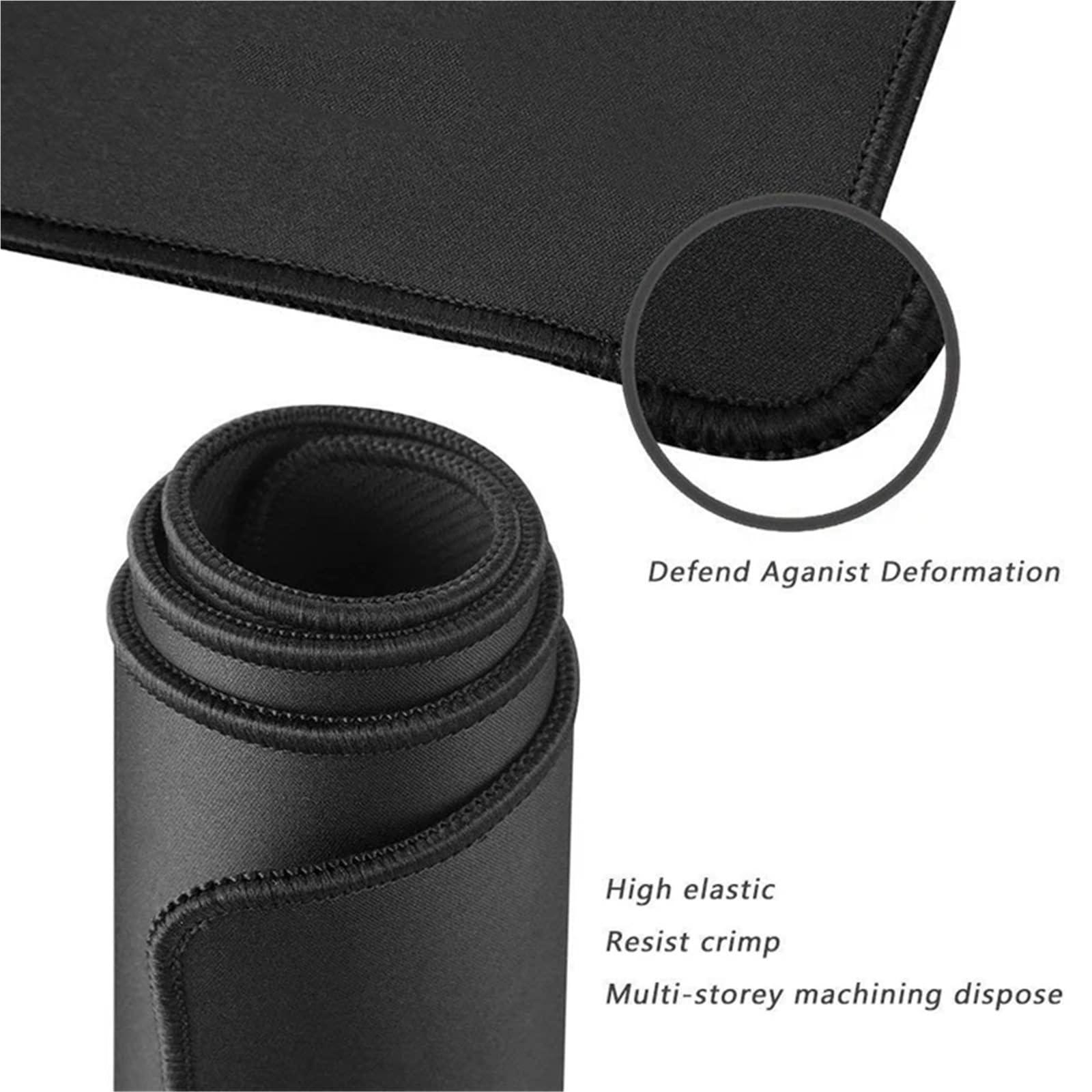 Tappetino for mouse da gioco Tappetino da scrivania Grande Tappetino for mouse da gioco Accessori for PC Computer Tastiera da scrivania Tappetino antiscivolo in gomma naturale Per Ufficio(90x40 cm)