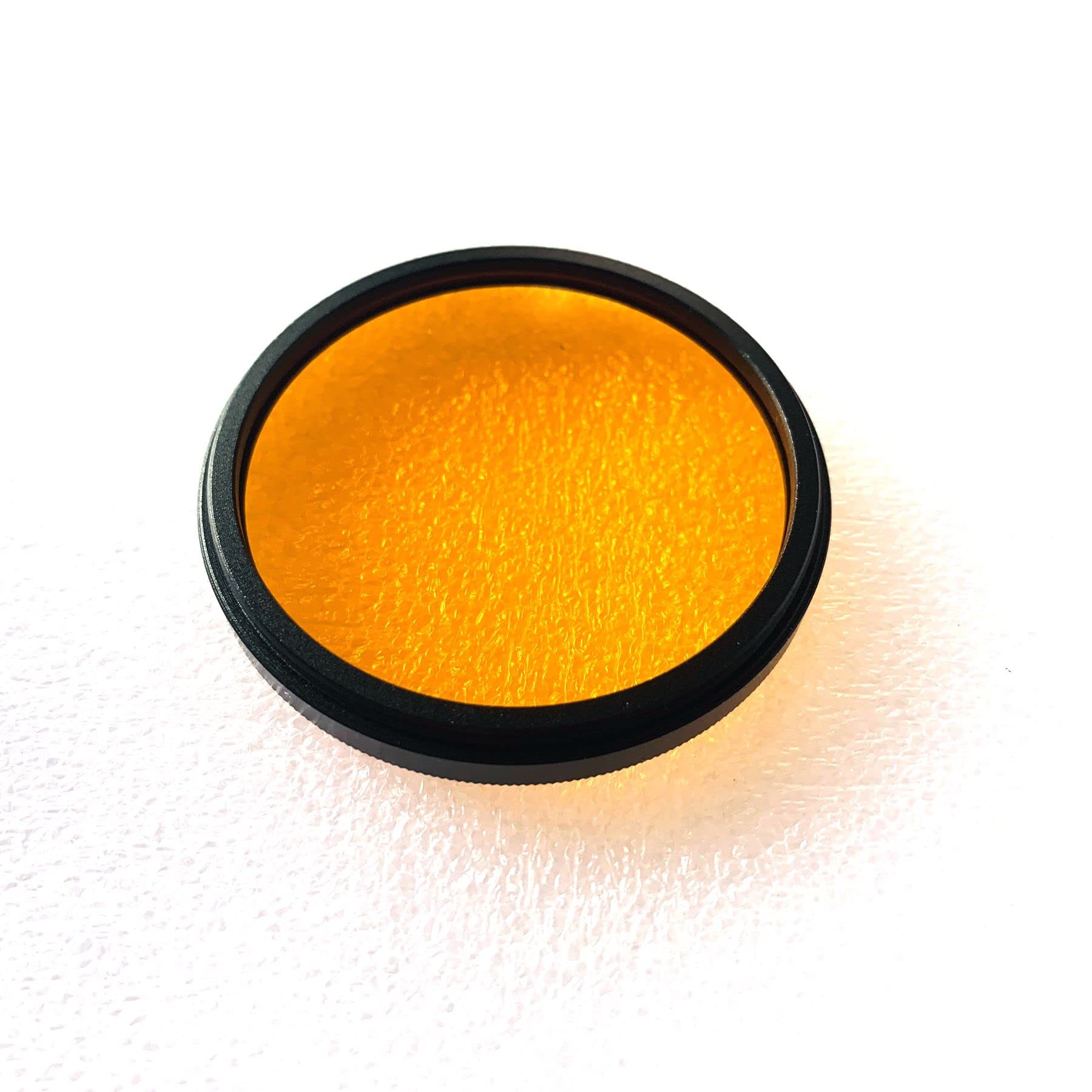 Forme Ronde 550nm Couleur Orange Clair Filtre Passe-Long Verre CB550 (Color : CB550, Size : 49mm)