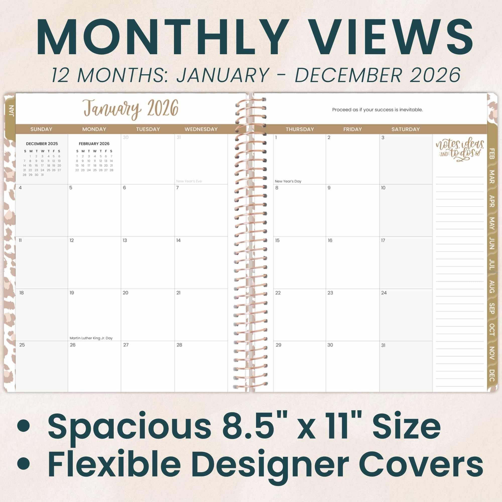Bloom Daily Planners 2025 Planner (8.5 X 11) Philippines