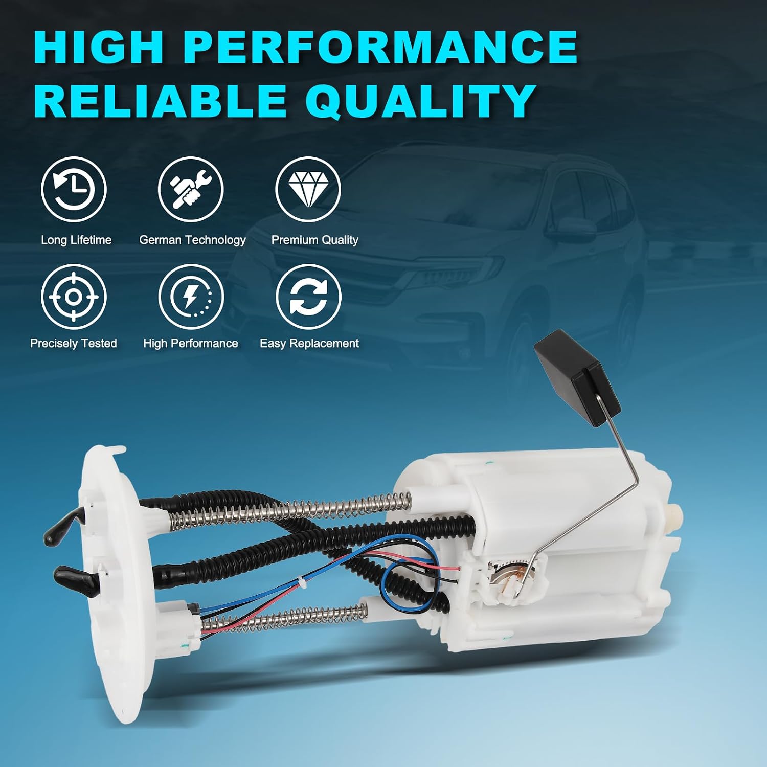 OTO-K Electric Fuel Pump Module Assembly with Sending Unit Compatible with Toyota 4Runner 2005 2006 2007 2008 2009 V6 4.0L,4Runner 2005 V8 4.7L,Fuel Pump Replace#7702035112,E9074M,SP9016M,77020-35112