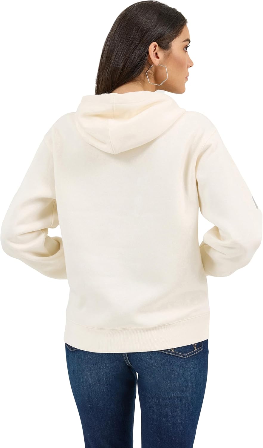 Wrangler Women's Retro Classic White Hoodie - Image 6