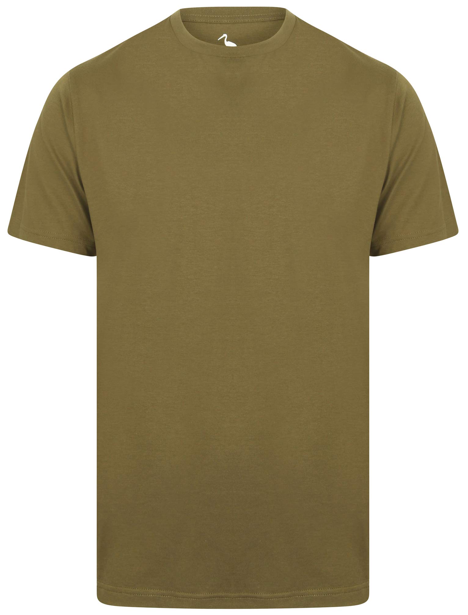 Sth. Shore Kinsley Basic Plain Coloured Crew Neck T-Shirt - Ivy Green - XXL