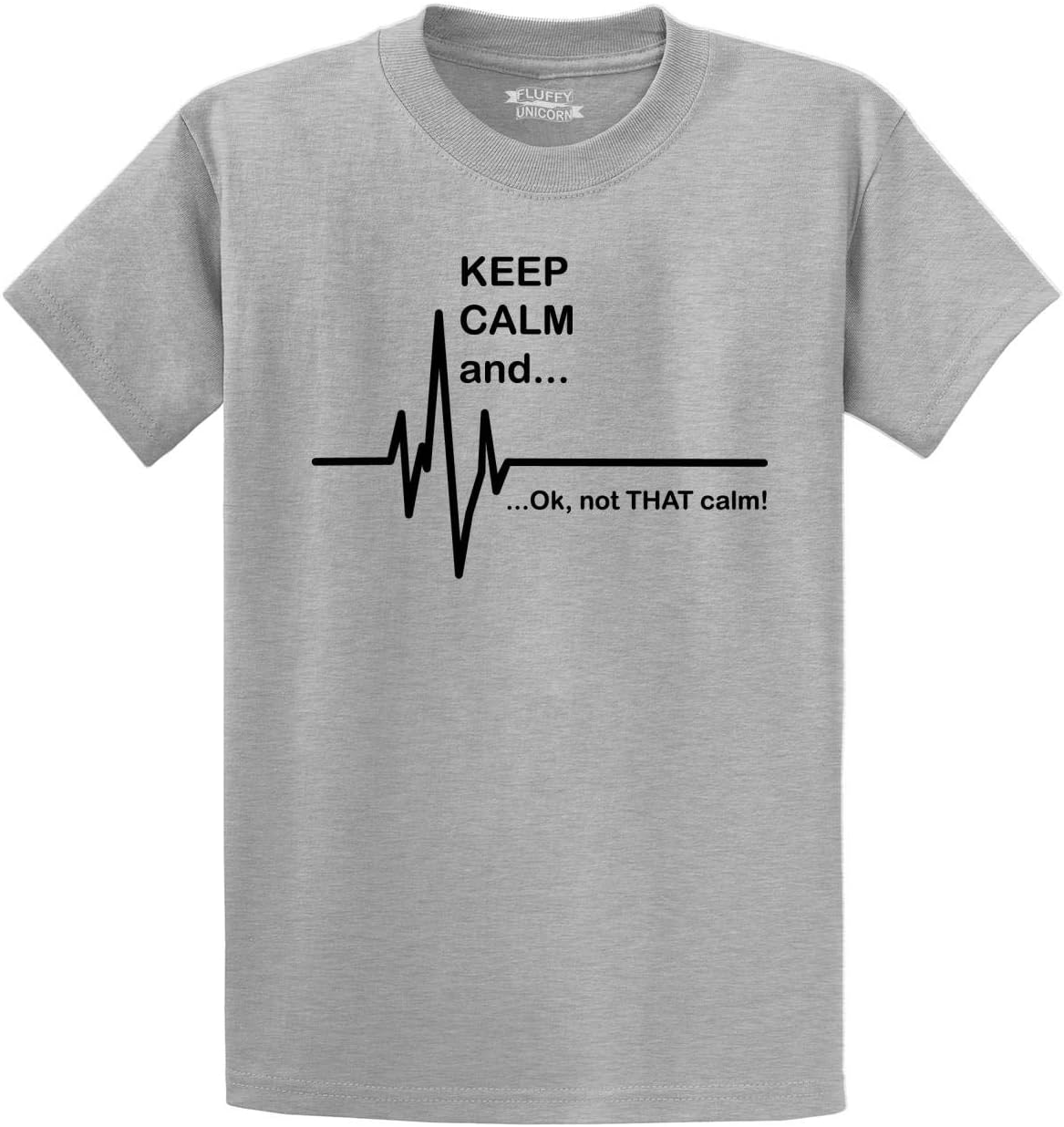 Comical Shirt Men's Keep Calm & Ok Not that Calm Funny Paramedic EMT Shirt T-Shirt