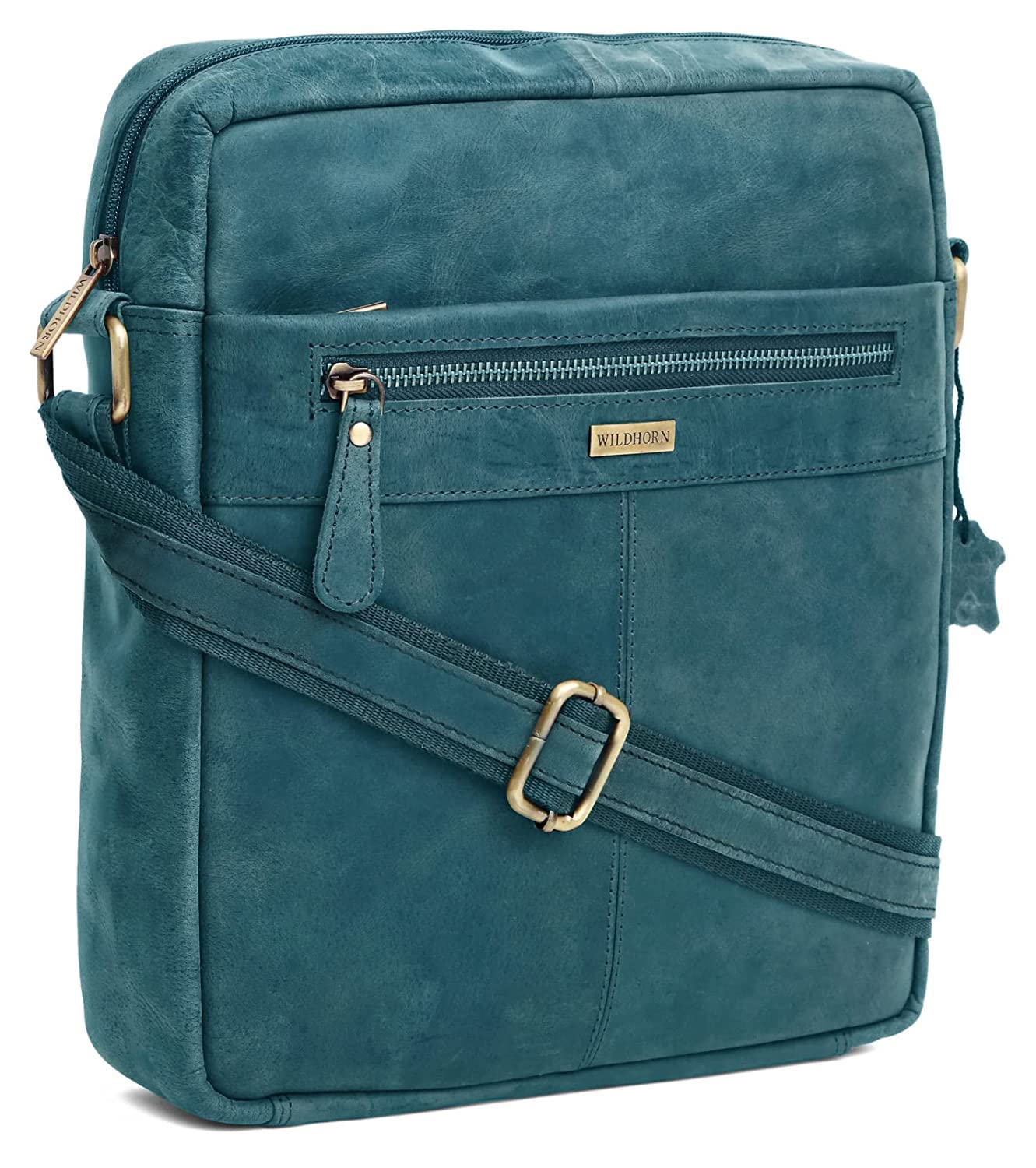 wildhorn Genuine Leather Sling Messenger Bag | Stylish, Functional & Spacious | Adjustable Strap | 1-Year Warranty-picture-49